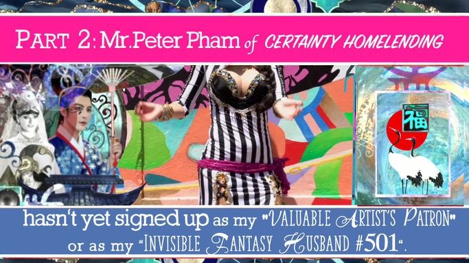 2“Zebra Story of Crosswalk for Mr.Peter Pham of Certainty HomeLending, (my Fantasy Husband #501)” short film directing by Keolani Aalai